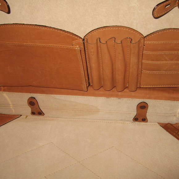 ❤️BOTTEGA VENETA BELTING LEATHER COMBO BRIEFCASE VALISE - Picture 9 of 10